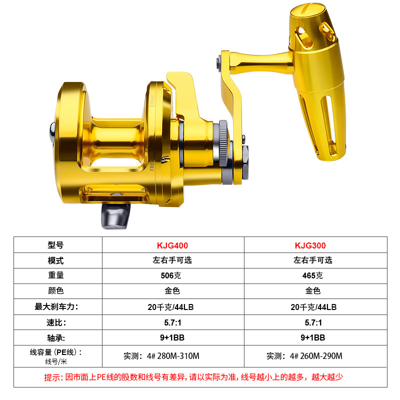 KJG400 Full Metal Conventional - Ice Fishing Line 评论和价格