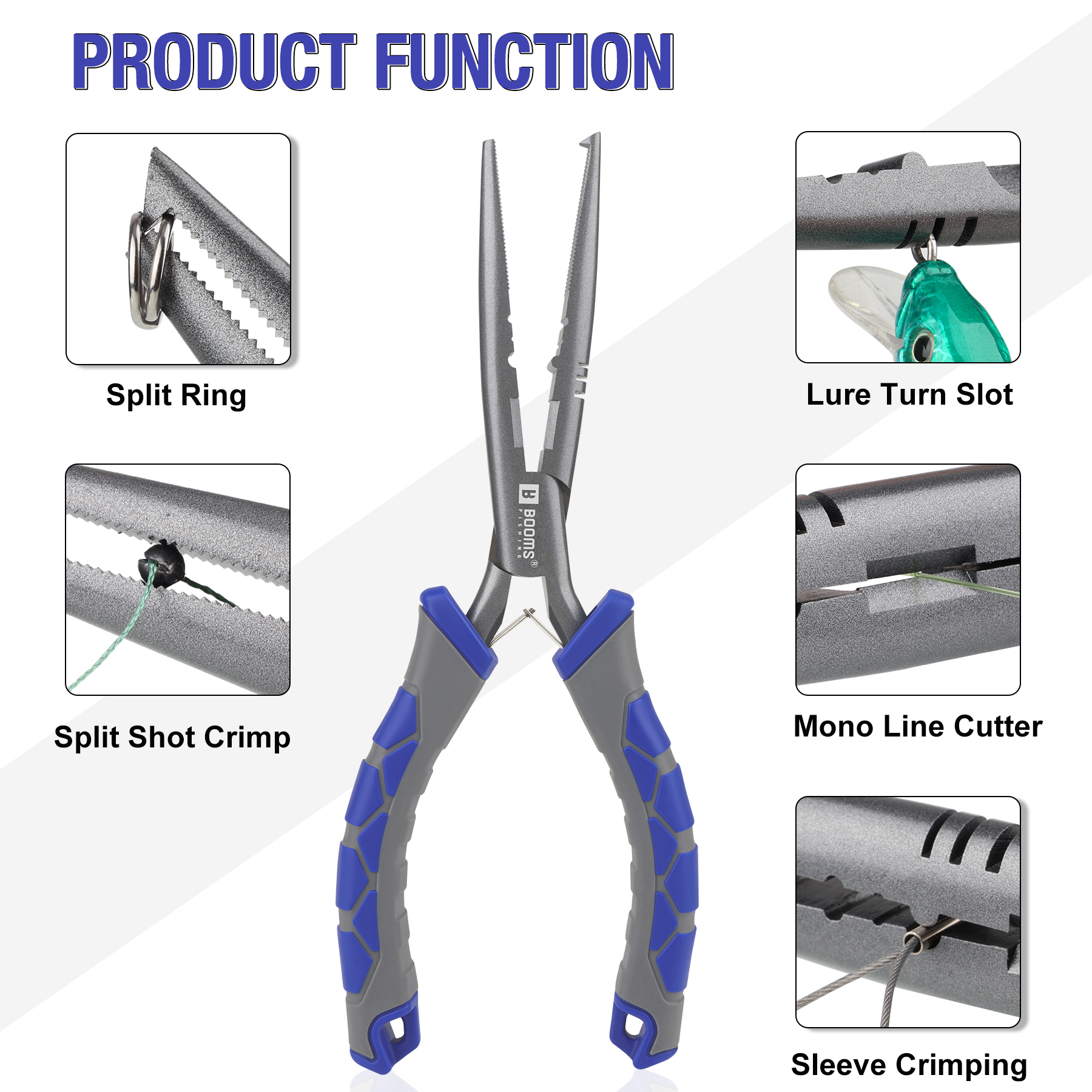 Booms Fishing 23cm Pliers and  - Fishing Line Cutter 评论和价格