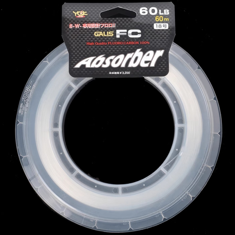 YGKFC Galis FC Absorber 100% F - Fluorocarbon Line 评论和价格