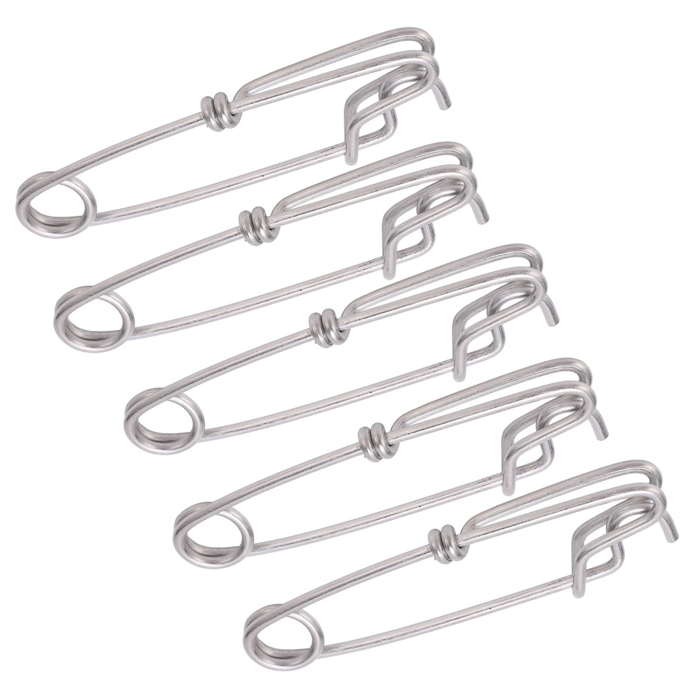 5PCS Durable Stainless Steel L - Saltwater Line 评论和价格