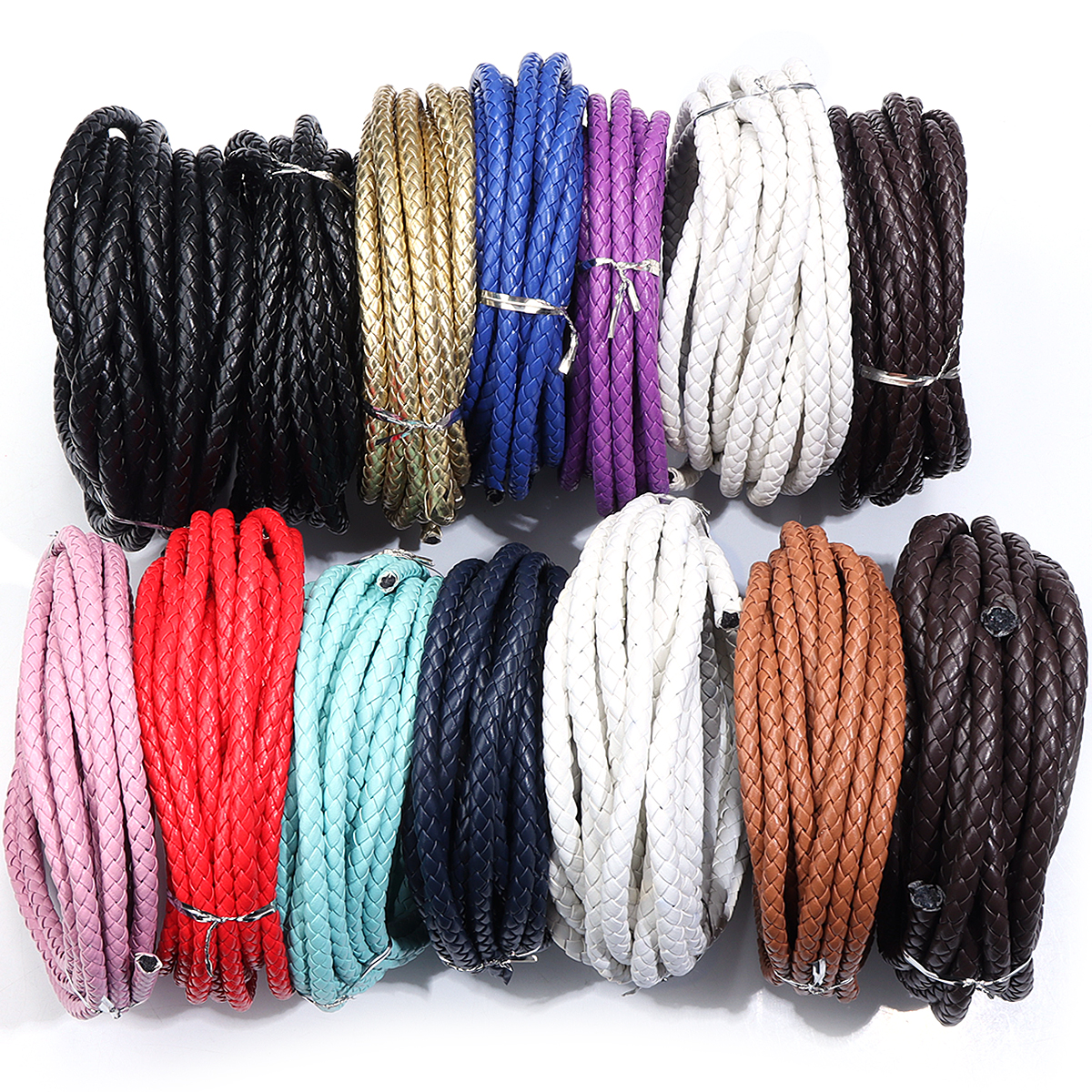 5 Yards/lot 6/7mm Braided Leat - Braided Line 评论和价格