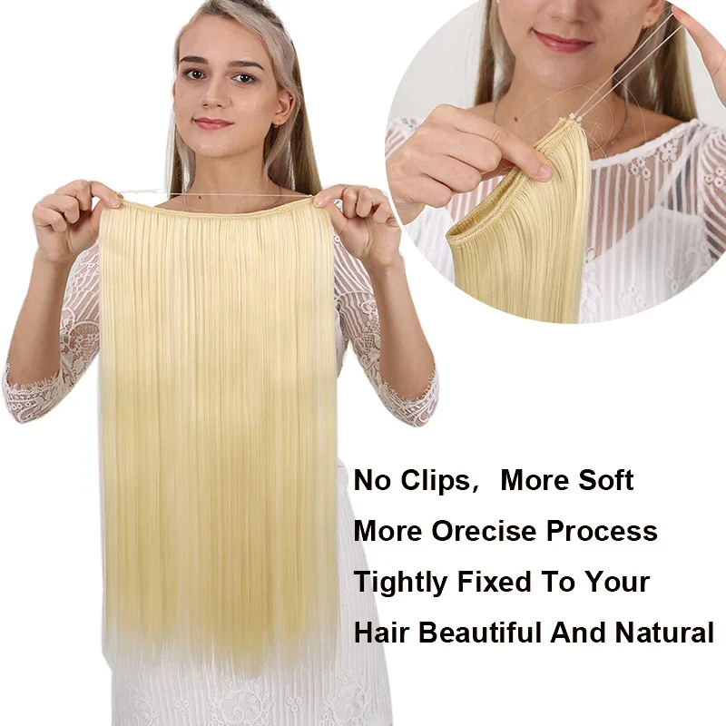 Fish Line Hair Extension Piece - Tippet Line 评论和价格