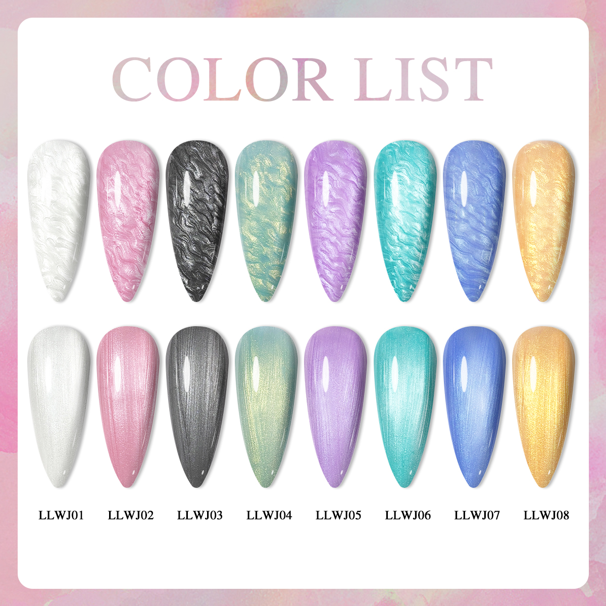 1 piece of shell line gel nail - Copolymer Line 评论和价格