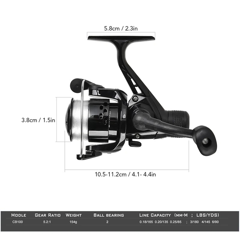 BRAVMAK 2.1/ 2.3 mTelescopic F - Fishing Line Spooler 评论和价格