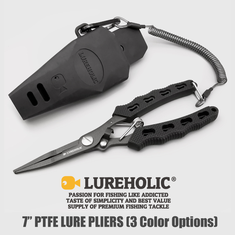 Lureholic 7” PTFE Coated Lure  - Fishing Line Cutter 评论和价格