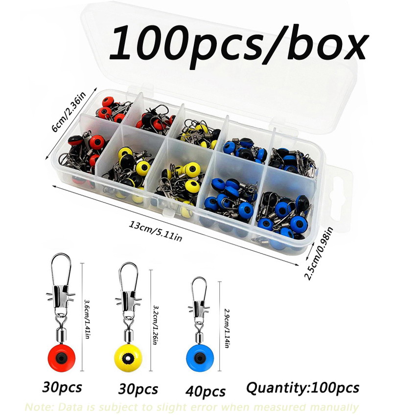 20pcs Fishing Line Hook Swivel - Saltwater Line 评论和价格