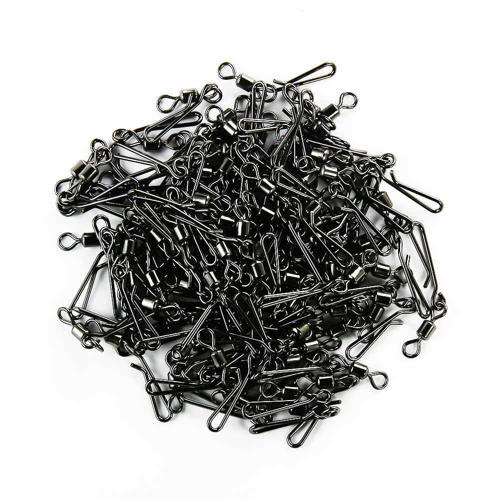 50pcs Box Rolling Swivel With  - Fishing Line Box 评论和价格